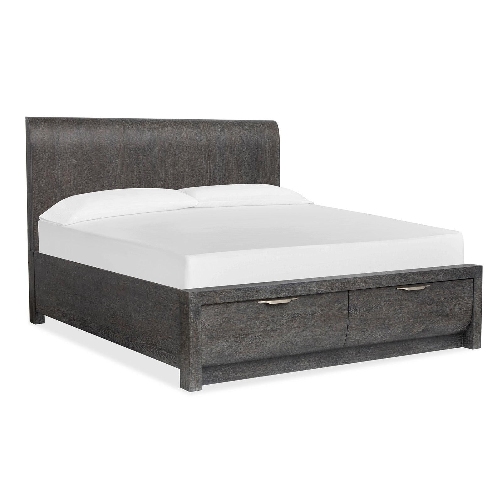 Magnussen Home Kinsley Black Heron Panel Bed