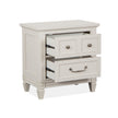 Magnussen Home Willowbrook Egg Shell White Nightstand
