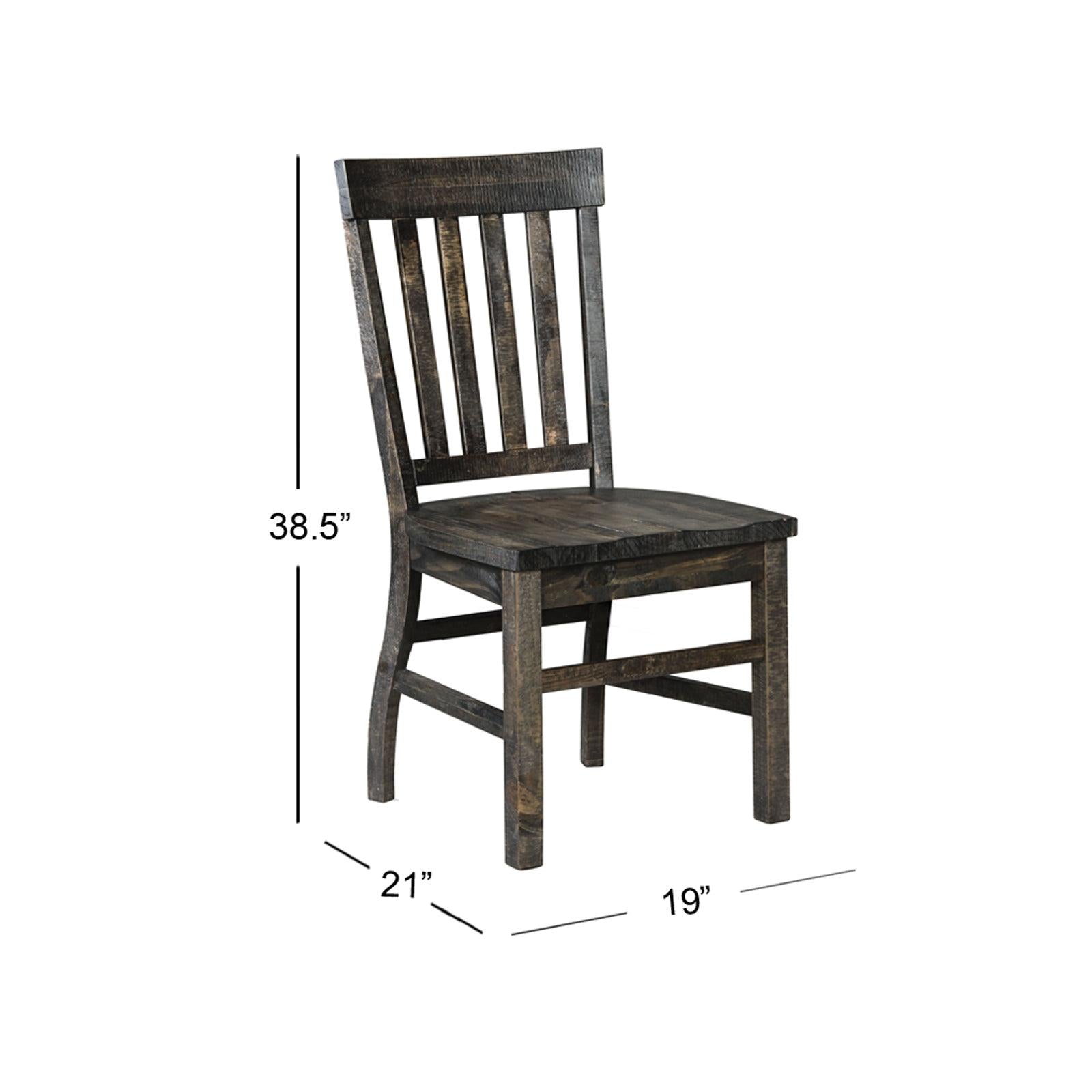 Magnussen Home Bellamy Peppercorn Side Chair Set of 2