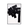 Sunpan Building Blocks Black Floater Frame