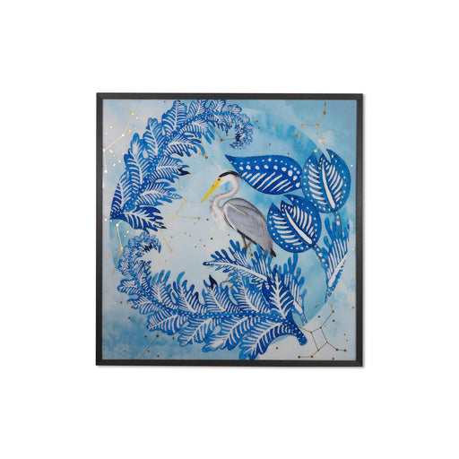 Sunpan Blue Heron Charcoal Frame