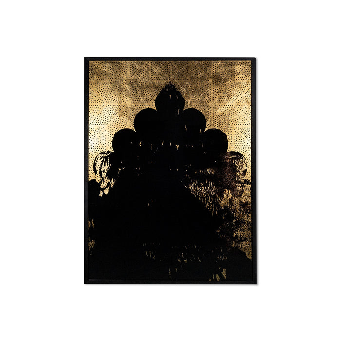 Sunpan Exotic Nights Black Frame - Set of 2