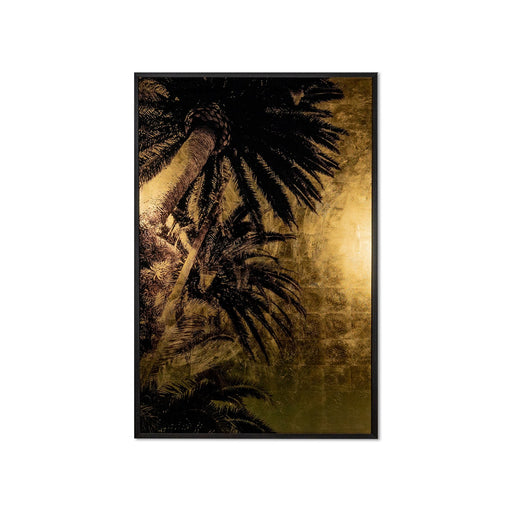 Sunpan Palm Life Charcoal Frame