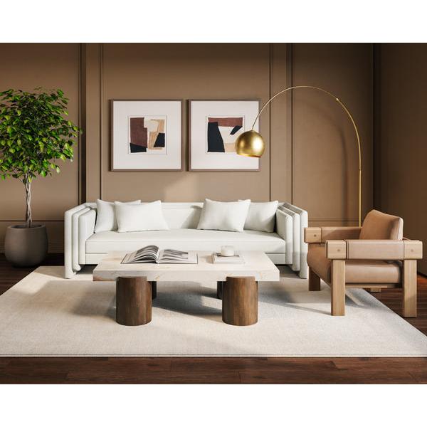 Sunpan Family Dynamics Brown Frame
