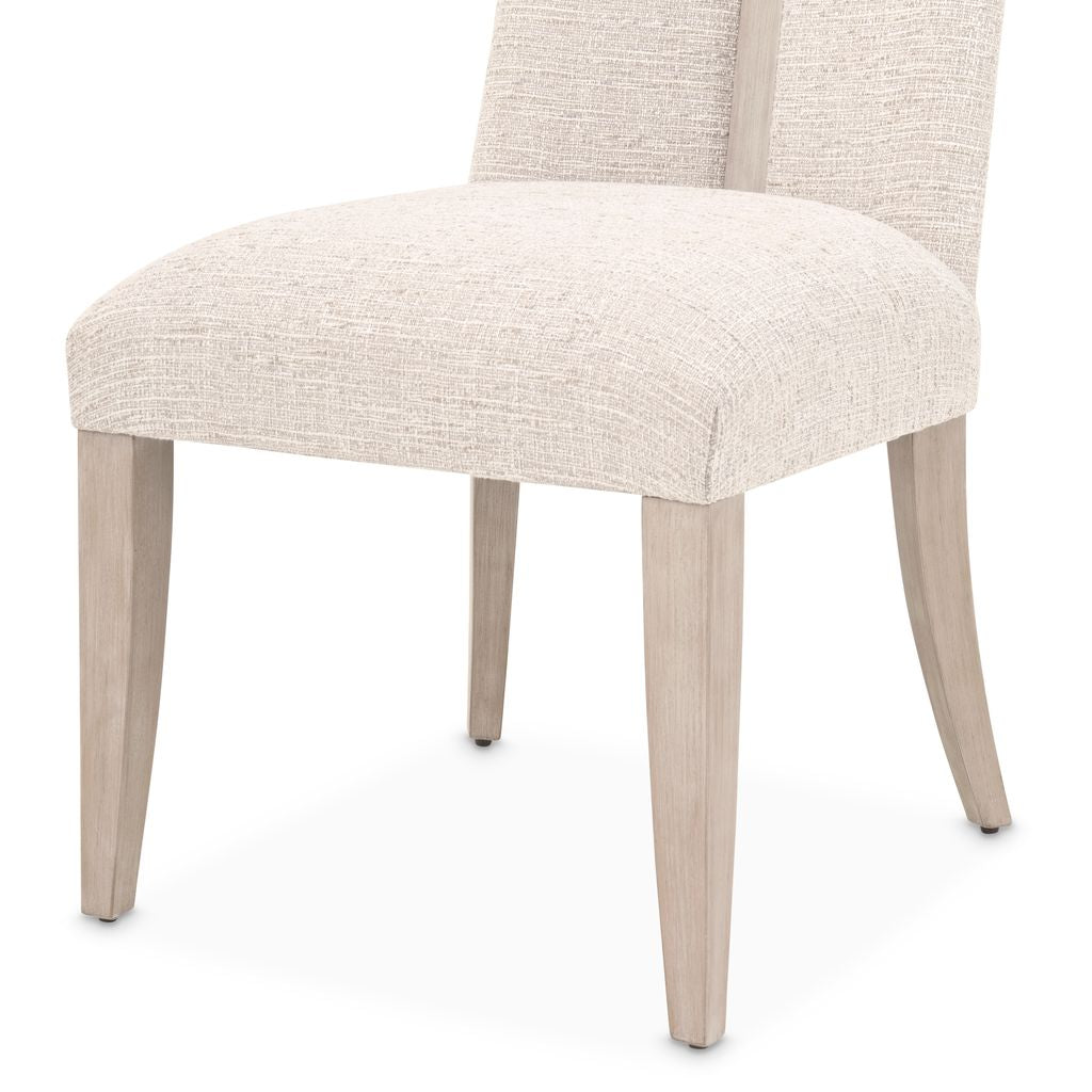 Michael Amini Lotus Bay Dining Side Chair - Sand - Set of 2