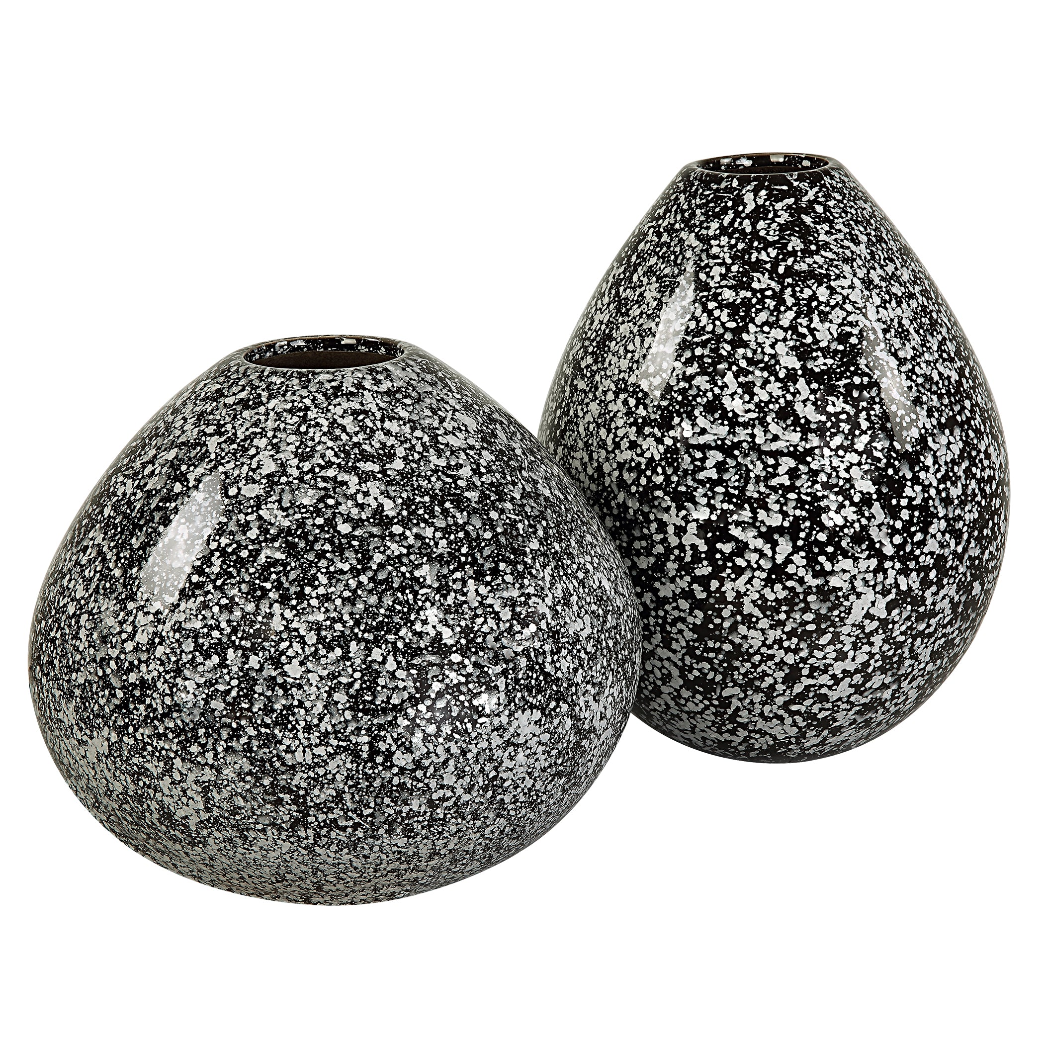 Uttermost Cosmic Black & White Vases - Set of 2
