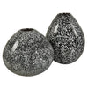 Uttermost Cosmic Black & White Vases - Set of 2