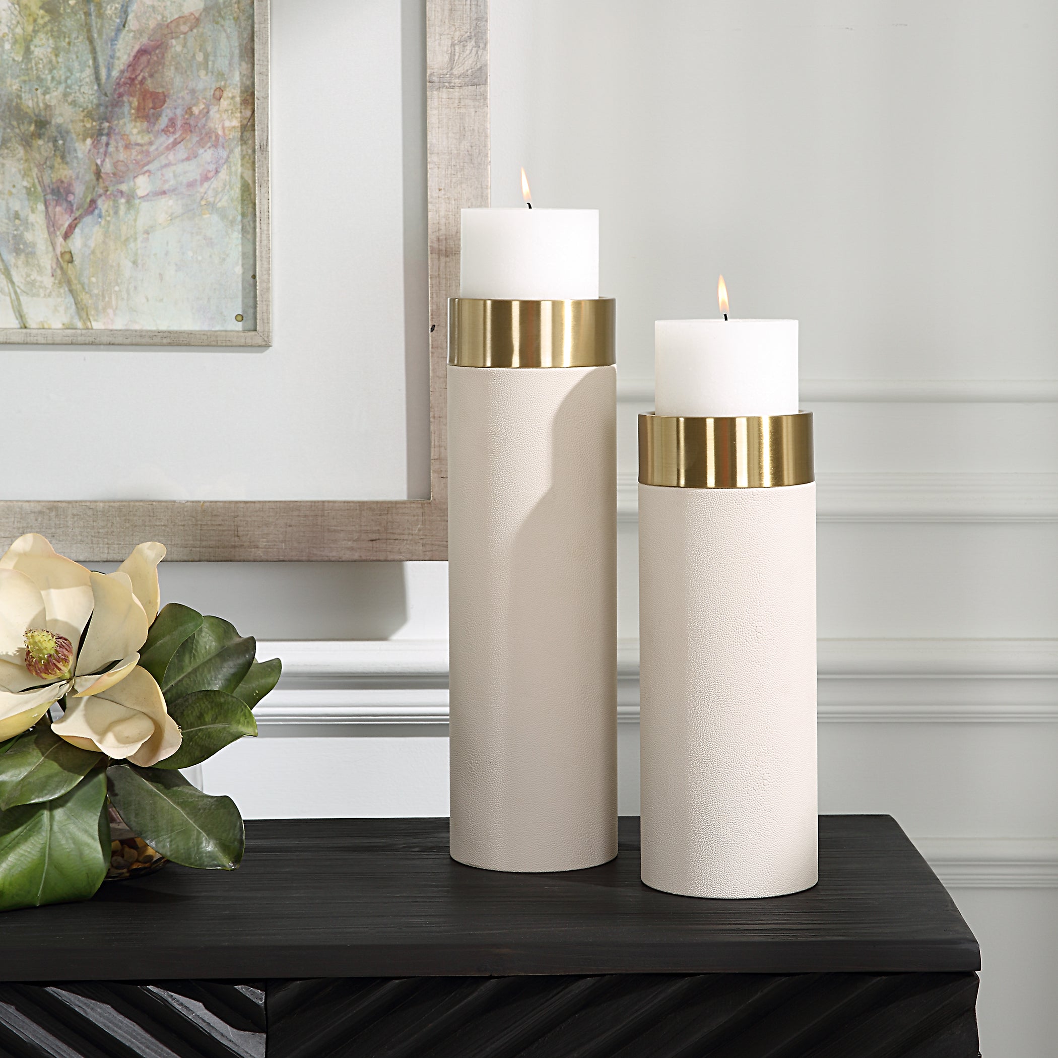 Uttermost Wessex Candleholders - Set of 2