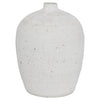 Uttermost Floreana White Vase