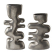 Uttermost Free Flowing Nickel Vases - Set of 2