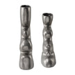 Uttermost Free Flowing Nickel Vases - Set of 2