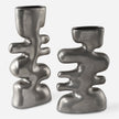 Uttermost Free Flowing Nickel Vases - Set of 2