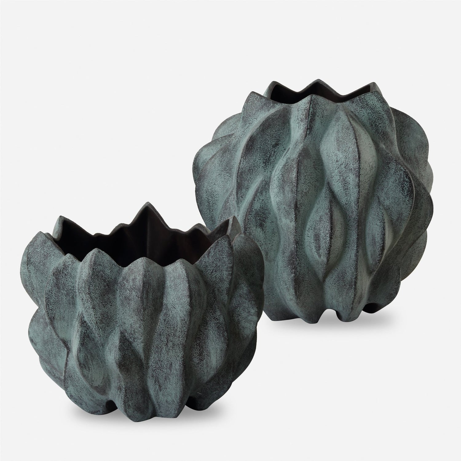 Uttermost Verdant Bronze, Vases - Set of 2