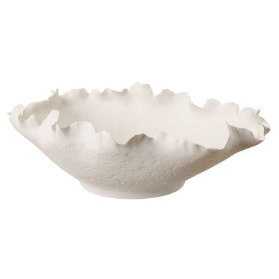 Uttermost Blossom Short Off-White Bowl