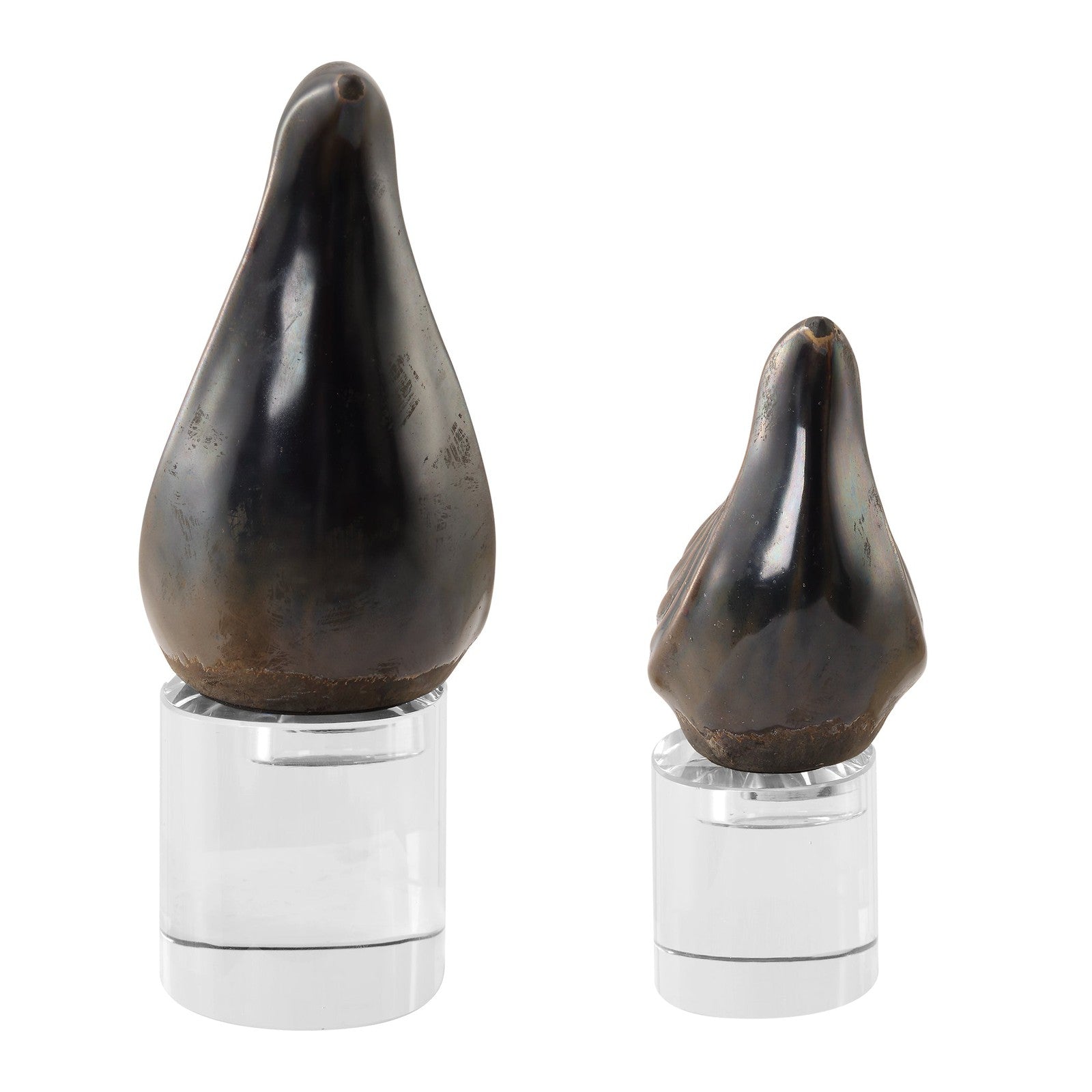 Uttermost Nesting Bird Gray Sculptures - Set of 2