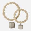 Uttermost Ivory Fusion Stone Rings - Set of 2