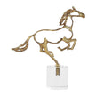 Uttermost Gallop Gold Sculpture