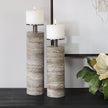 Uttermost Shadowstone Candleholders - Set of 2