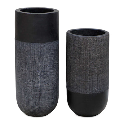 Uttermost Woven Shadow Vases - Set of 2