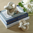 Uttermost Limestone Link Sculptures - Set of 2