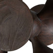 Uttermost Balanced Harmony Dark Wooden Sculptures - Set of 2