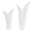 Uttermost Leafscape White Vases - Set of 2
