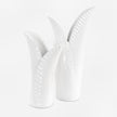 Uttermost Leafscape White Vases - Set of 2