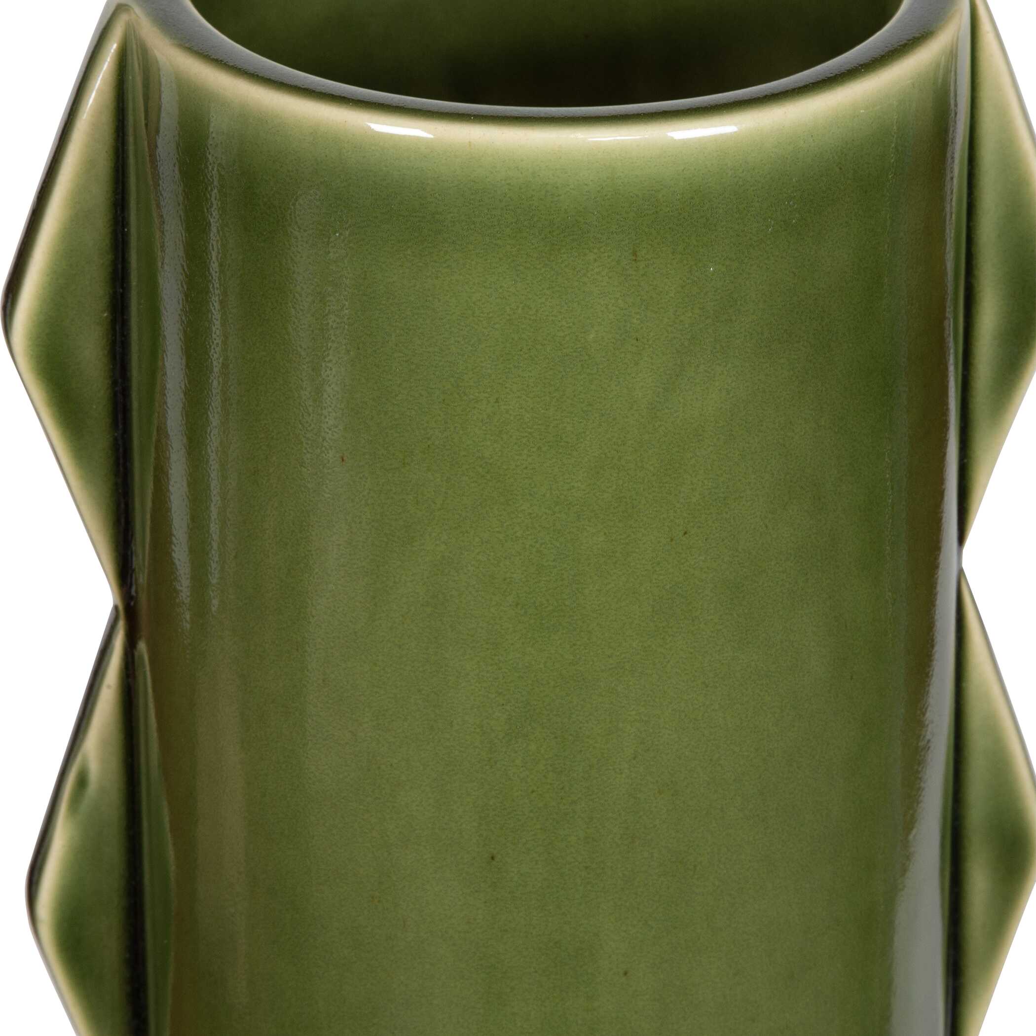 Uttermost Meander Green Vases - Set of 2