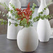 Uttermost Forma White Ceramic Vases - Set of 3