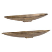 Uttermost River Run Antique Brass Bowls - Set of 2