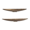 Uttermost River Run Antique Brass Bowls - Set of 2