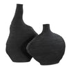 Uttermost Duostacked Black Vases - Set of 2