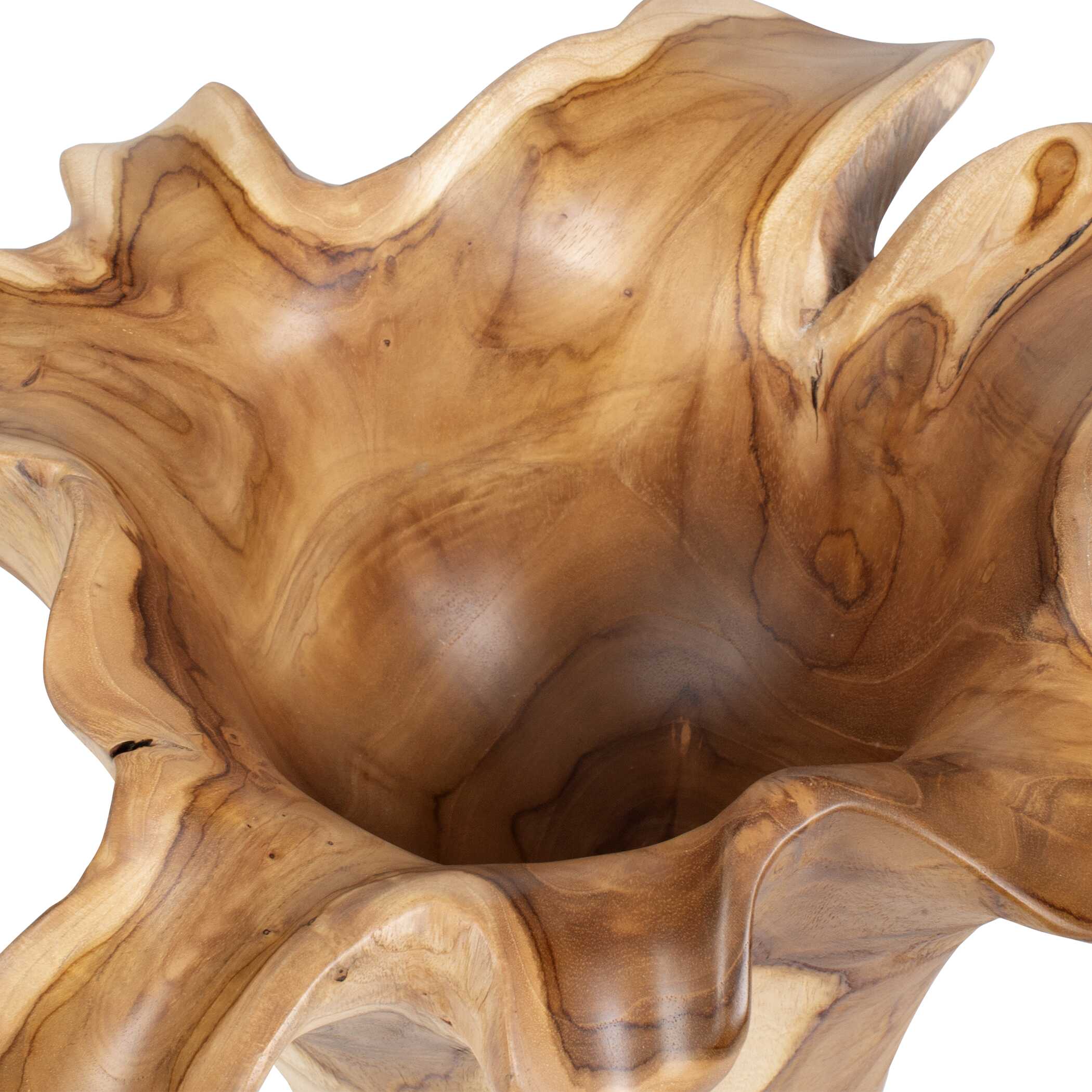 Uttermost Teak Flow Outdoor Bowl