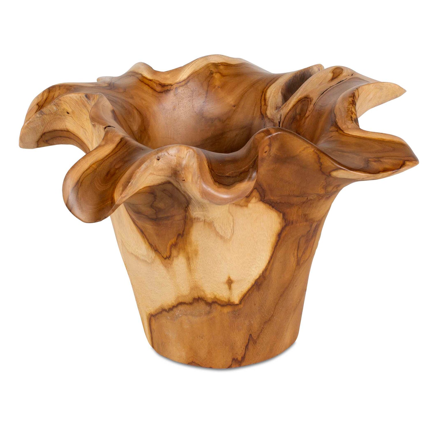 Uttermost Teak Flow Outdoor Bowl