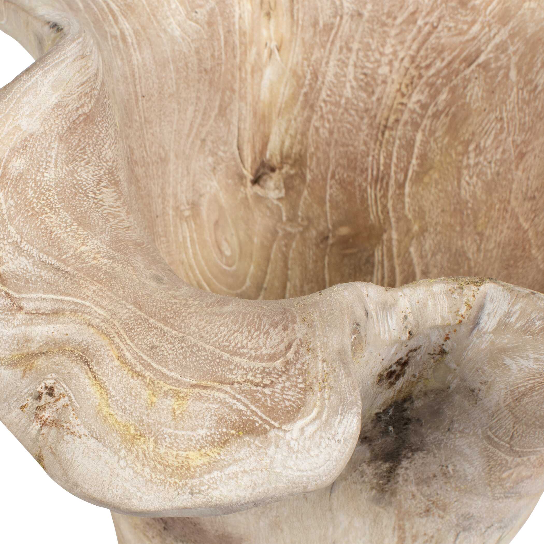 Uttermost Teak Flow Outdoor Bowl