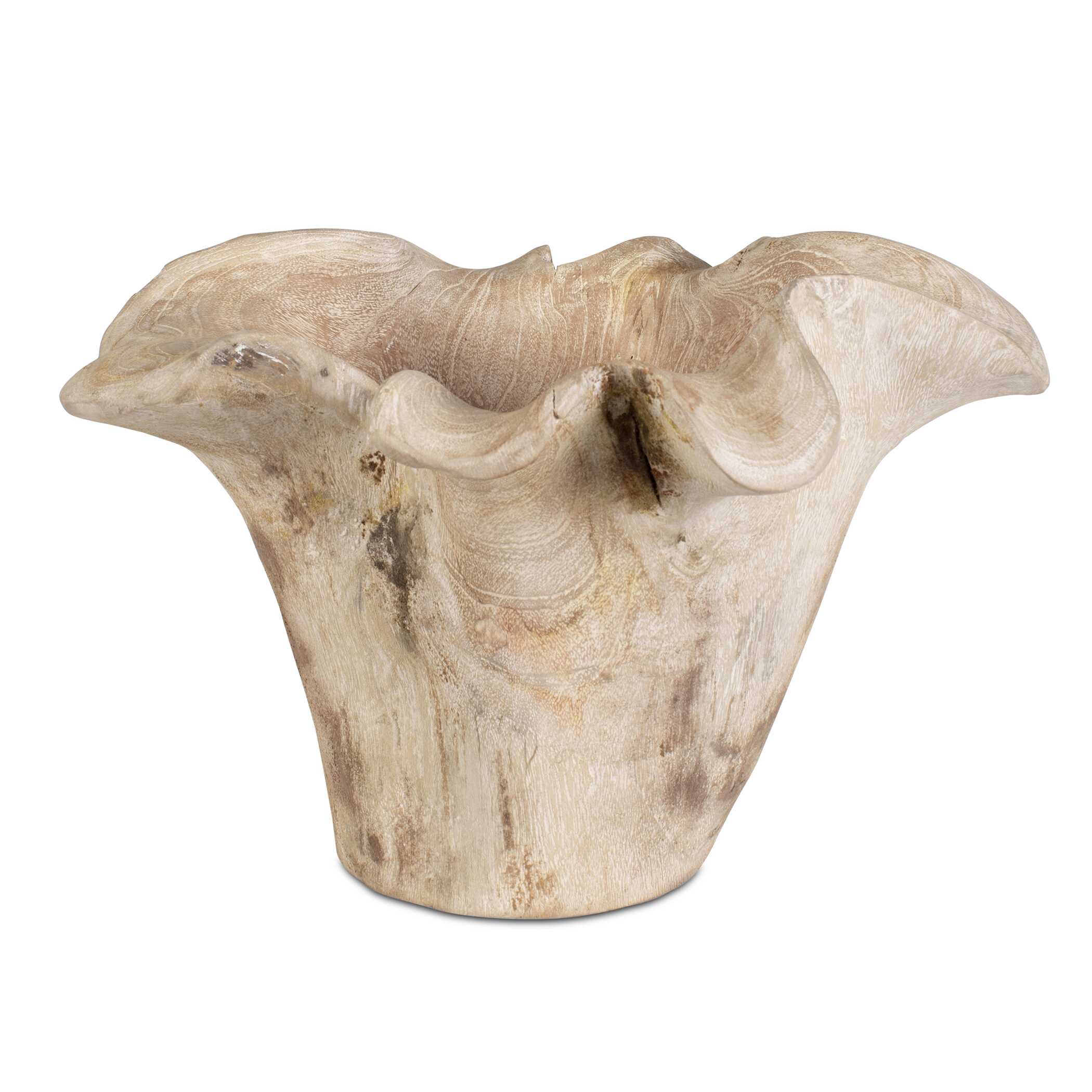 Uttermost Teak Flow Outdoor Bowl