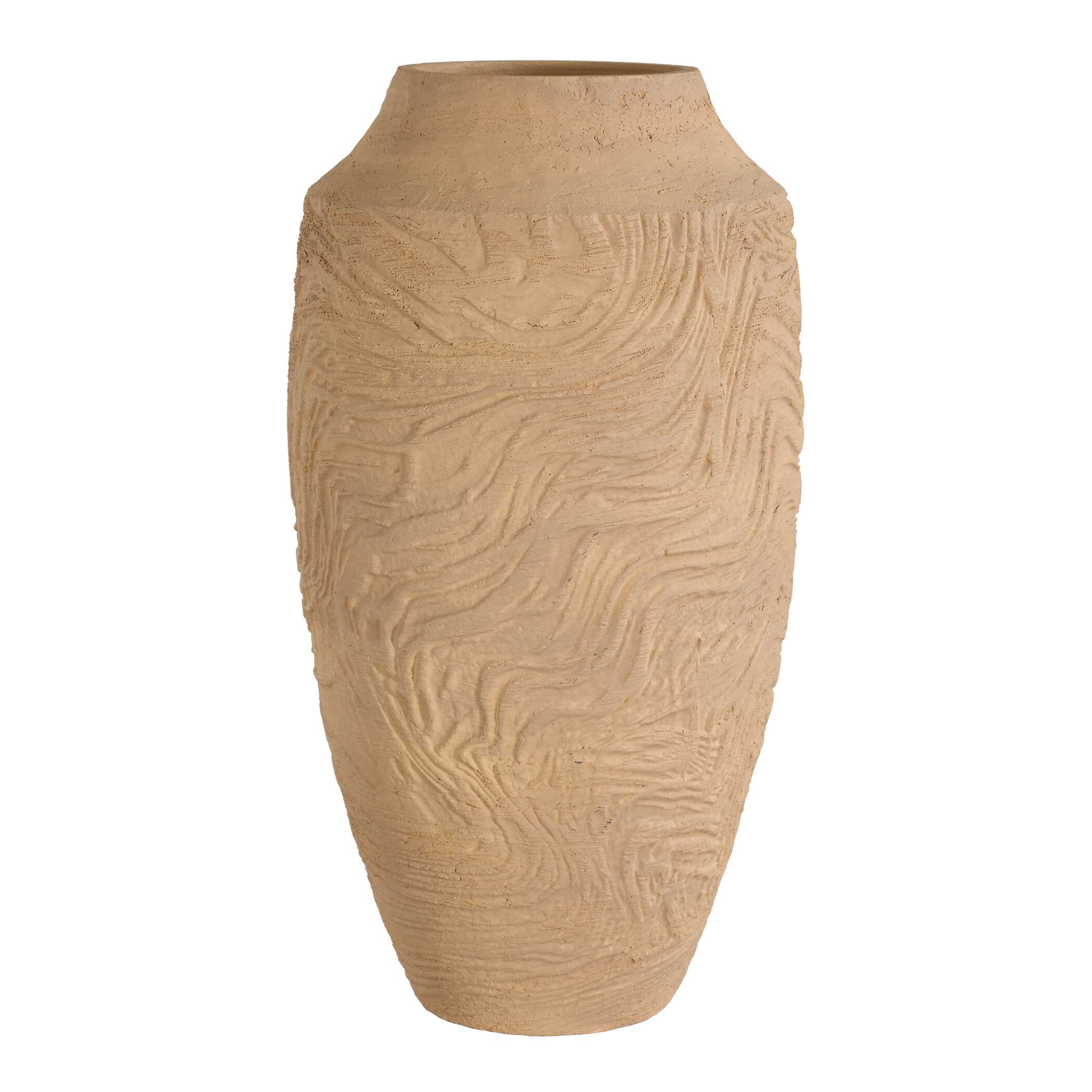 Uttermost Sandstone Flow Terracotta Vase
