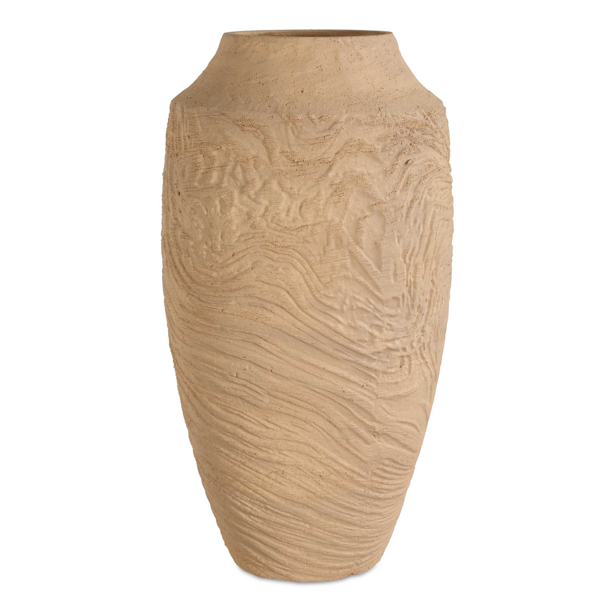 Uttermost Sandstone Flow Terracotta Vase