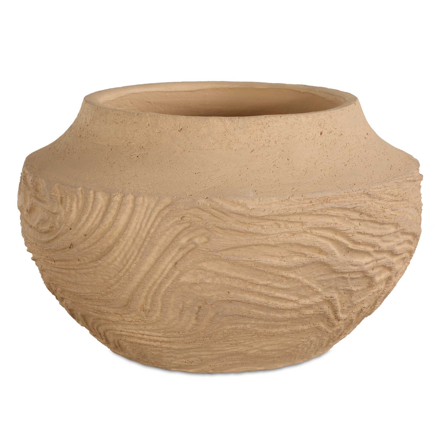 Uttermost Sandstone Flow Terracotta Vase