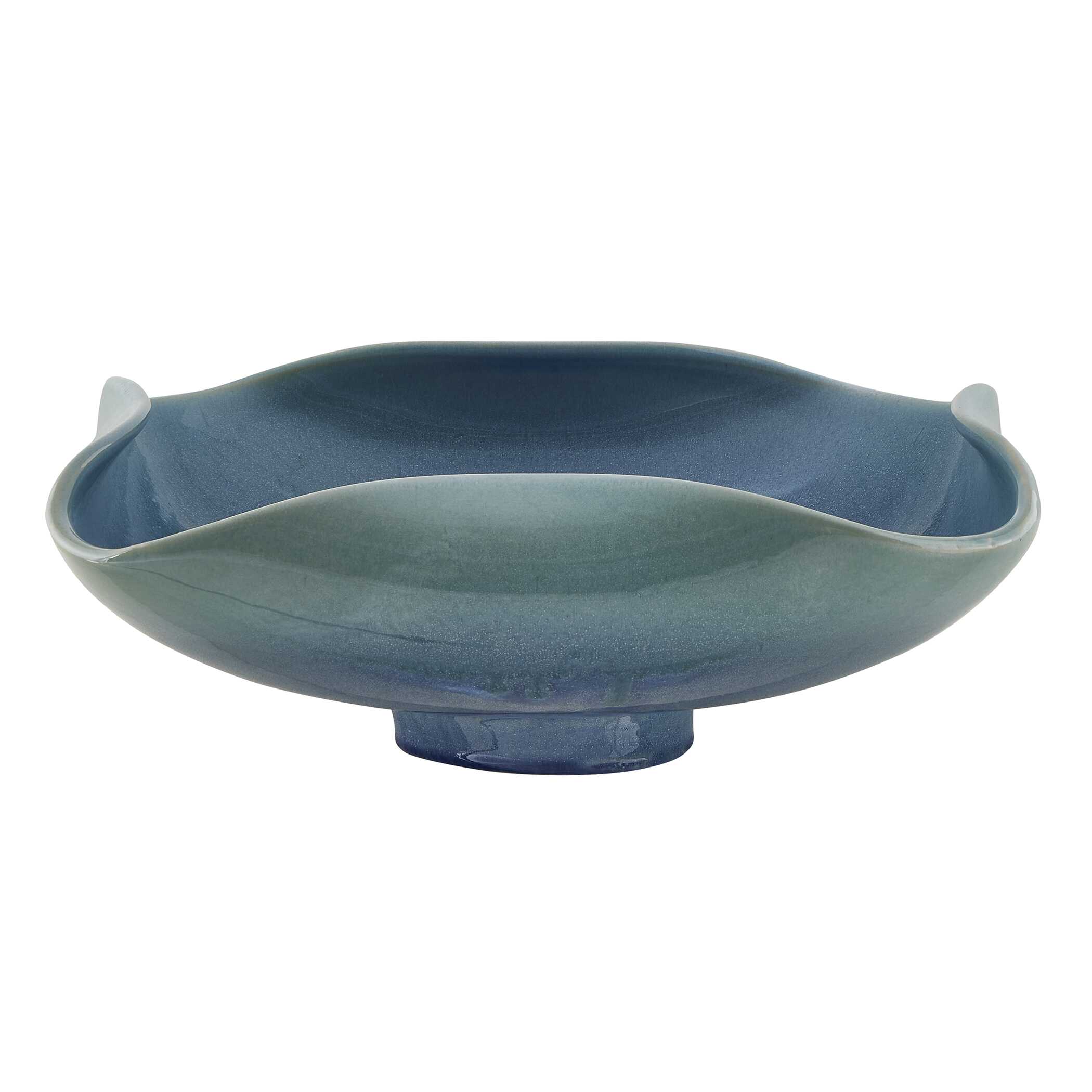 Uttermost Blue Lagoon Outdoor Bowl
