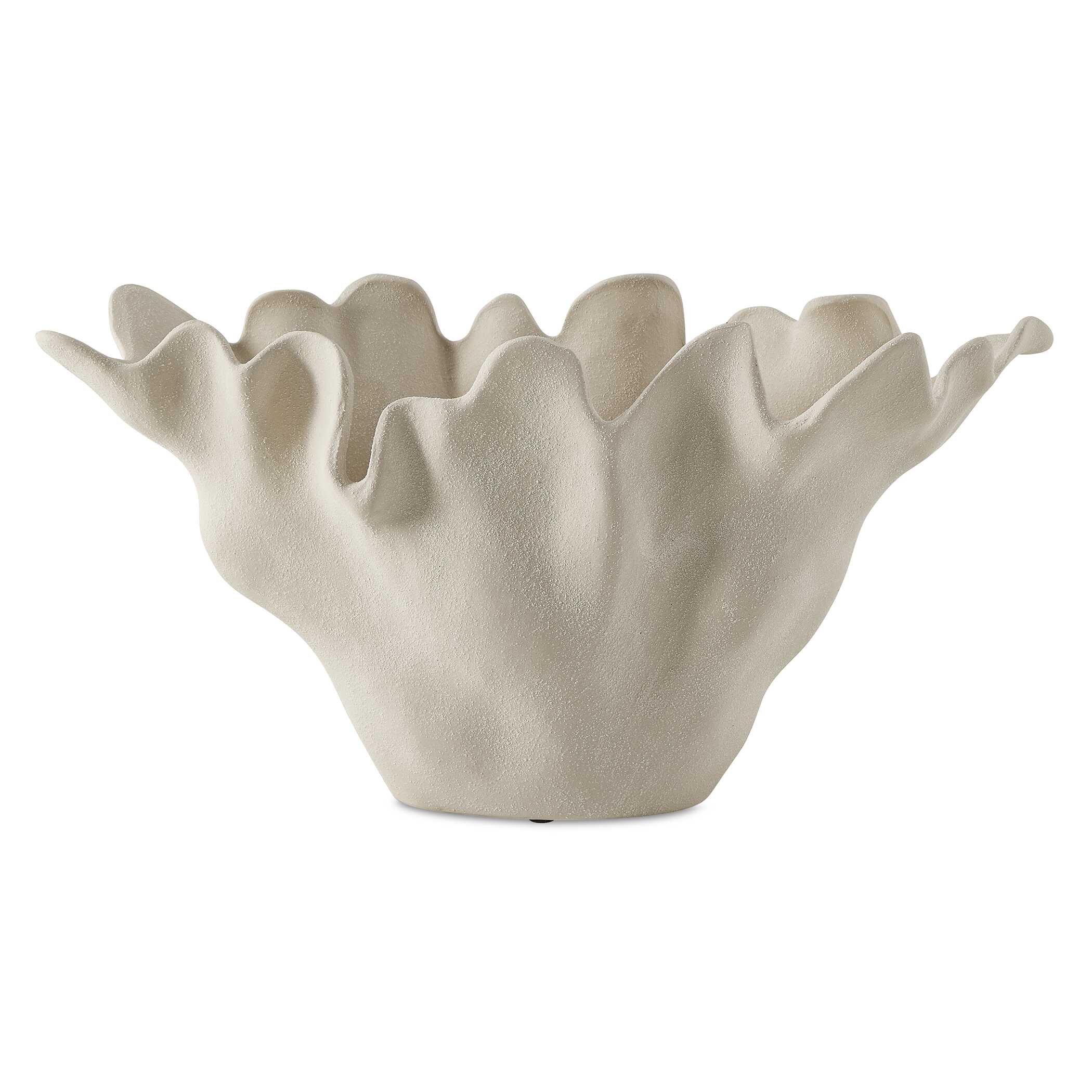 Uttermost Sand Dune Outdoor Ceramic Bowl