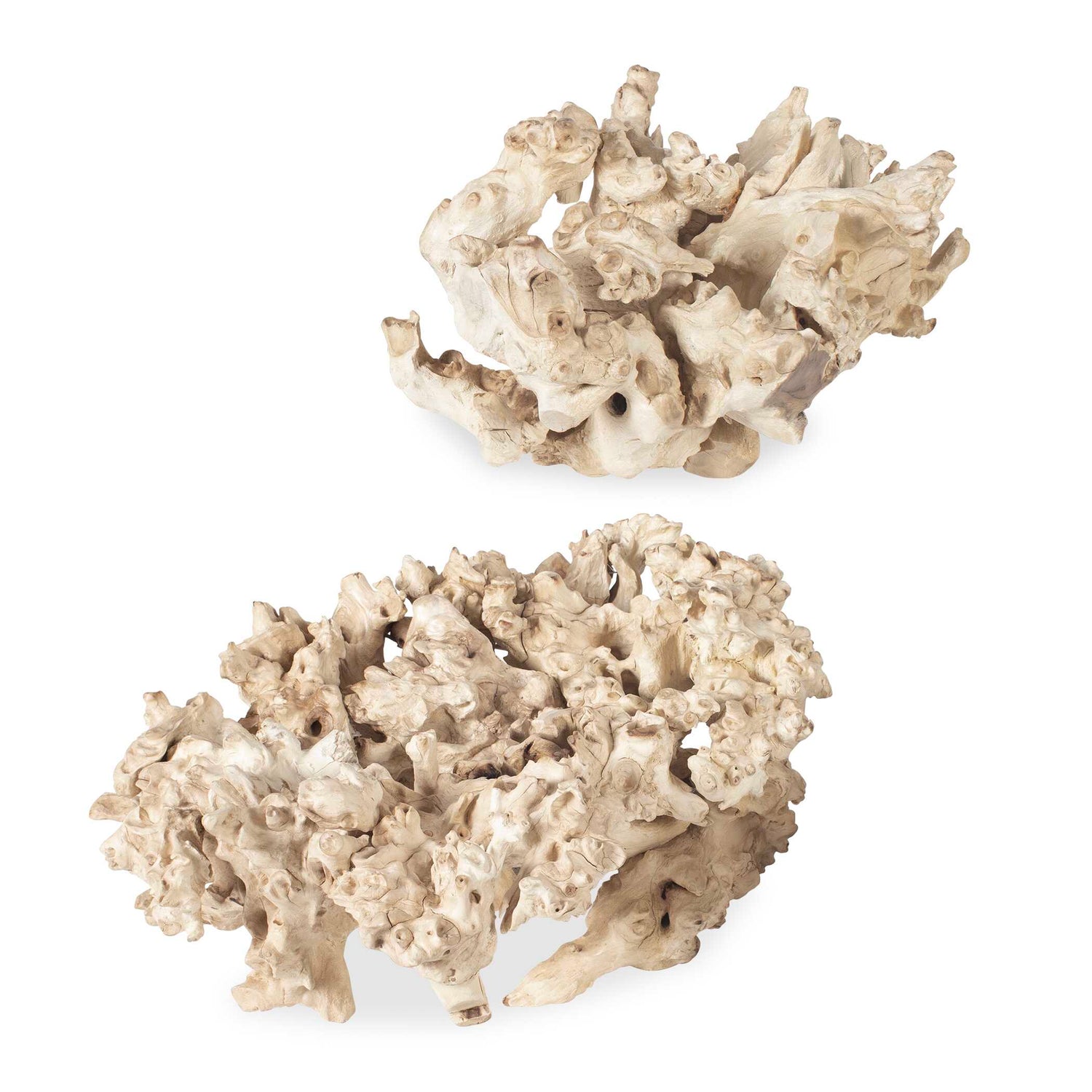 Uttermost Elemental Root Outdoor Sculptures - Set of 2