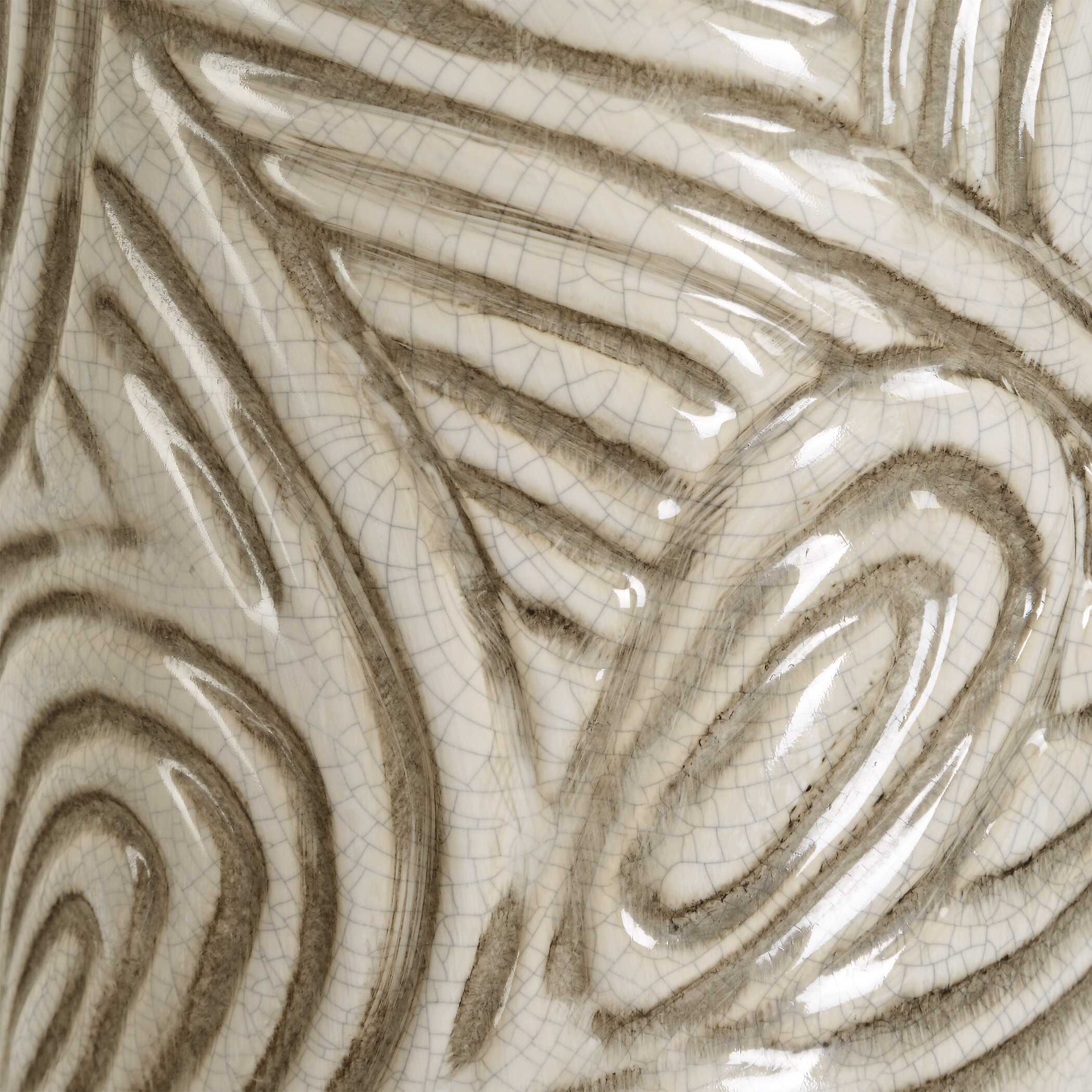 Uttermost Timber Swirl Earth Tone Vases - Set of 2