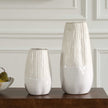 Uttermost Echo Ridge White Vases - Set of 2