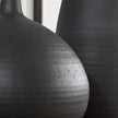 Uttermost Bower Black Vases - Set of 2