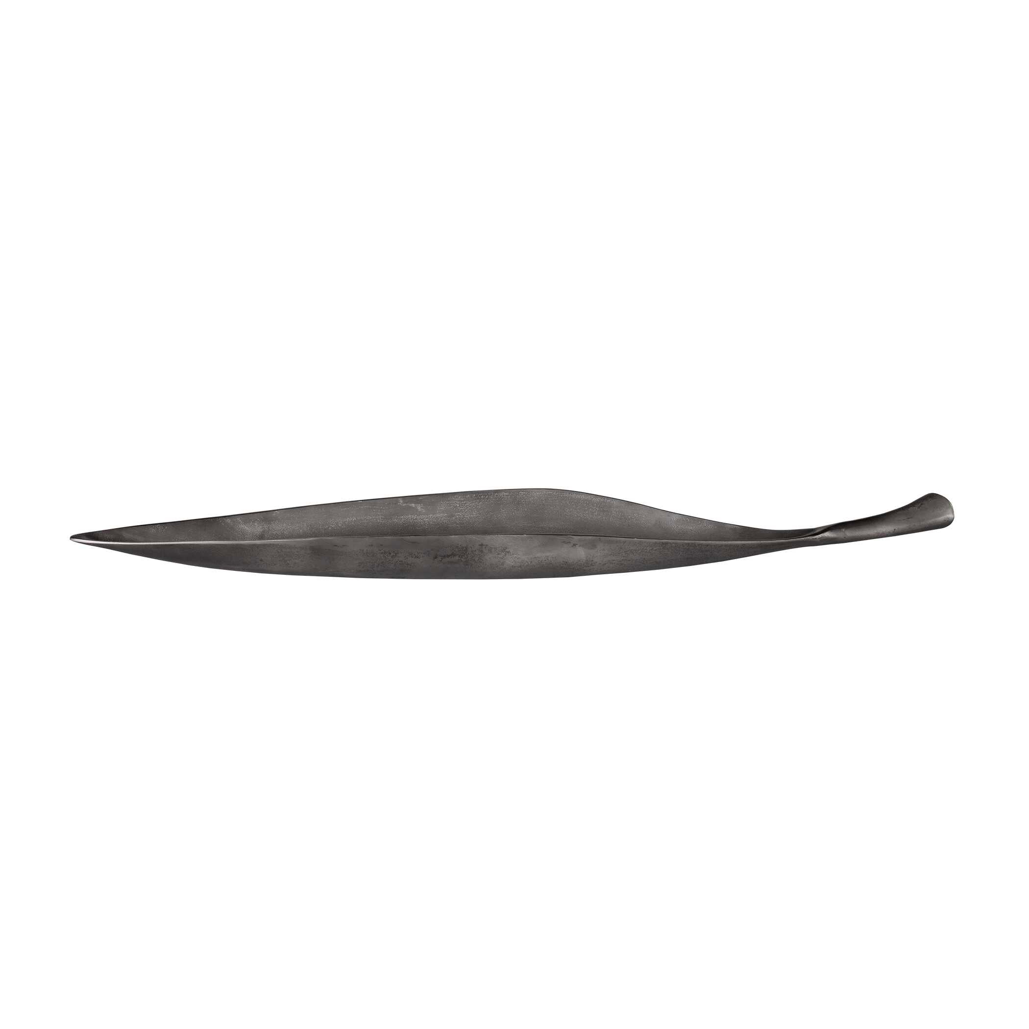 Uttermost Leaflet Dark Nickel Outdoor Bowl