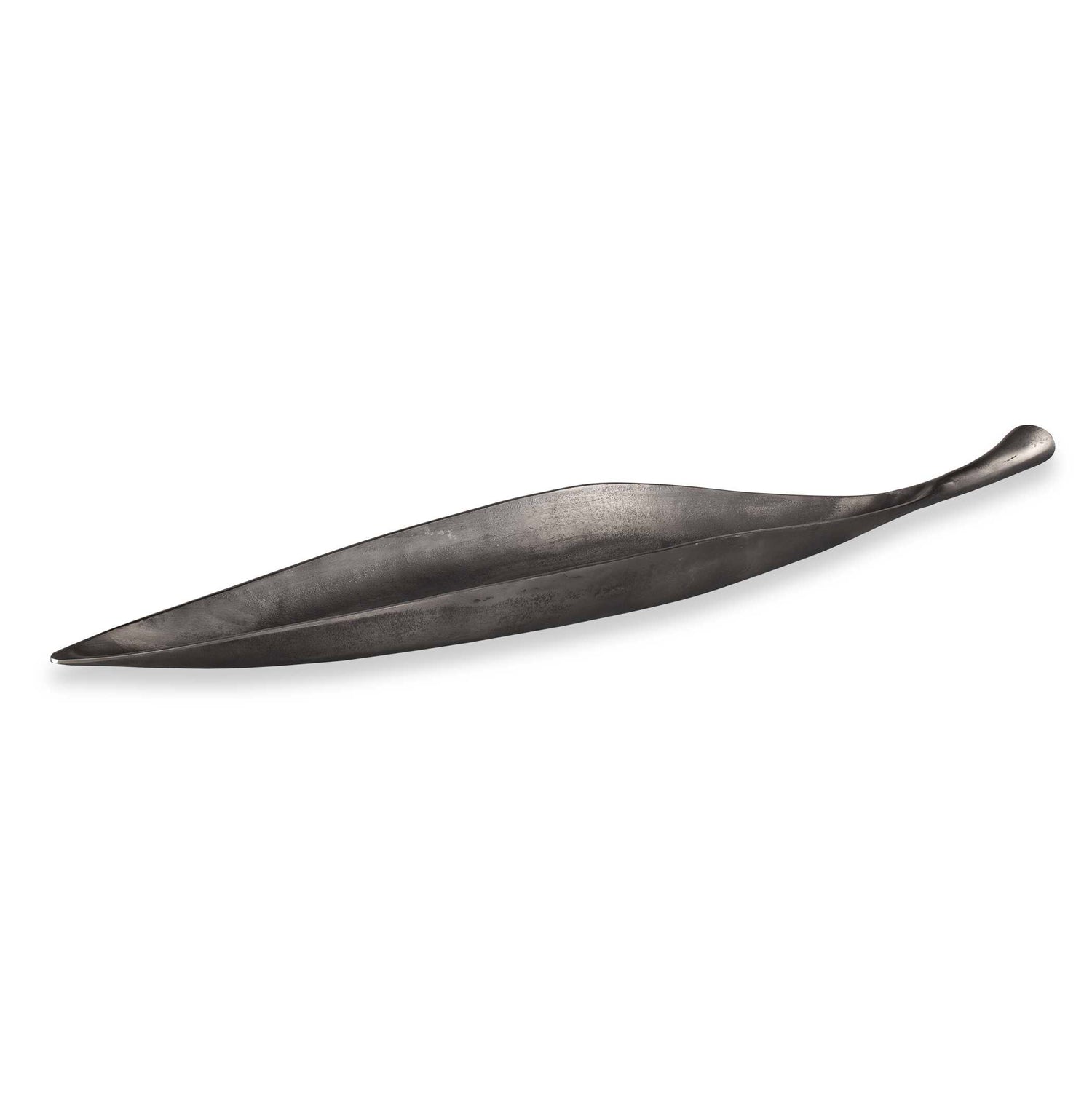 Uttermost Leaflet Dark Nickel Outdoor Bowl
