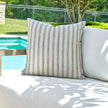 Uttermost Basket Stripe Outdoor Pillow