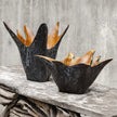 Uttermost Starpetal Indoor-Outdoor Wooden Bowls - Set of 2
