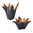 Uttermost Starpetal Indoor-Outdoor Wooden Bowls - Set of 2